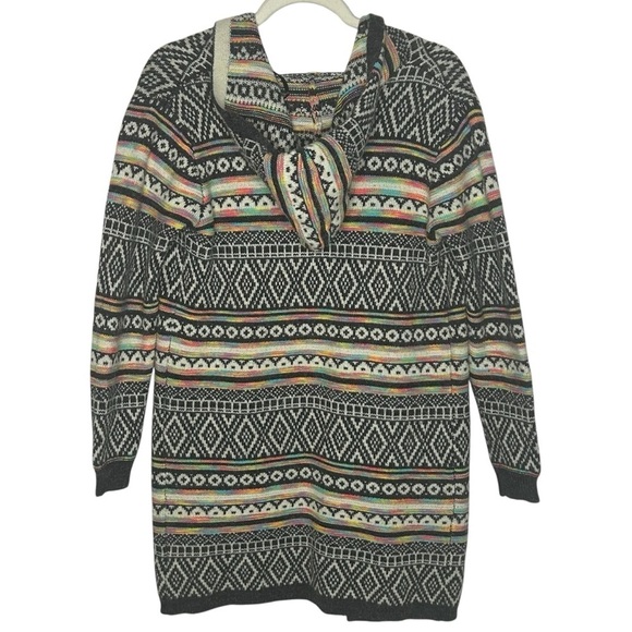 Monteau Multicolor Patterned Sweater - Picture 4 of 12